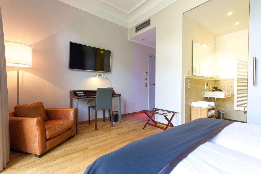 Qube Hotel Bahnstadt Heidelberg Szoba fotó