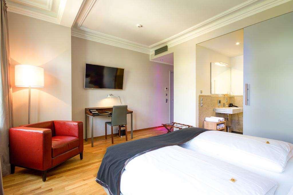 Qube Hotel Bahnstadt Heidelberg Szoba fotó